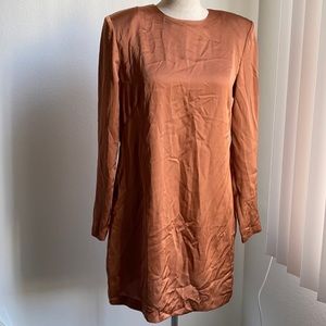 Beautiful simple copper dress